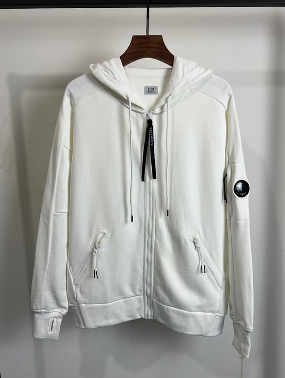 C.P. Company Mars Diagonal Zipper Hoodie - 23