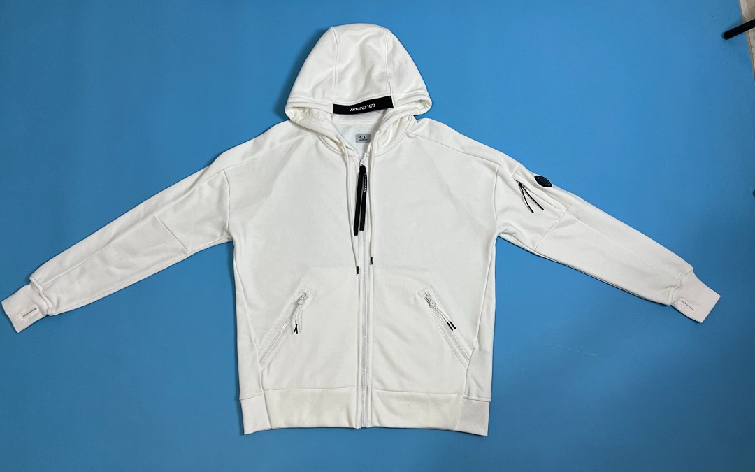 C.P. Company Mars Diagonal Zipper Hoodie - 24