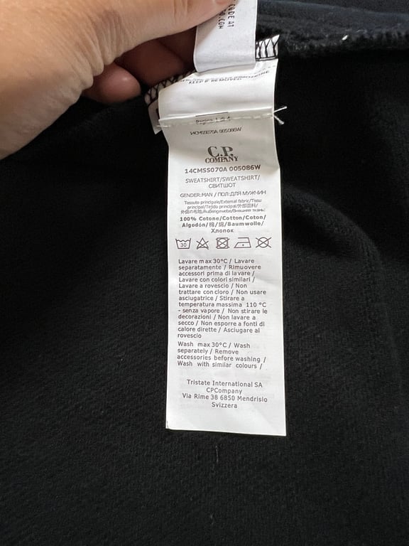 C.P. Company Mars Diagonal Zipper Hoodie - 38