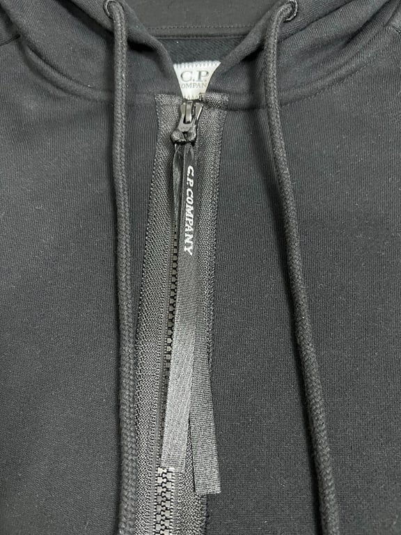 C.P. Company Mars Diagonal Zipper Hoodie - 39