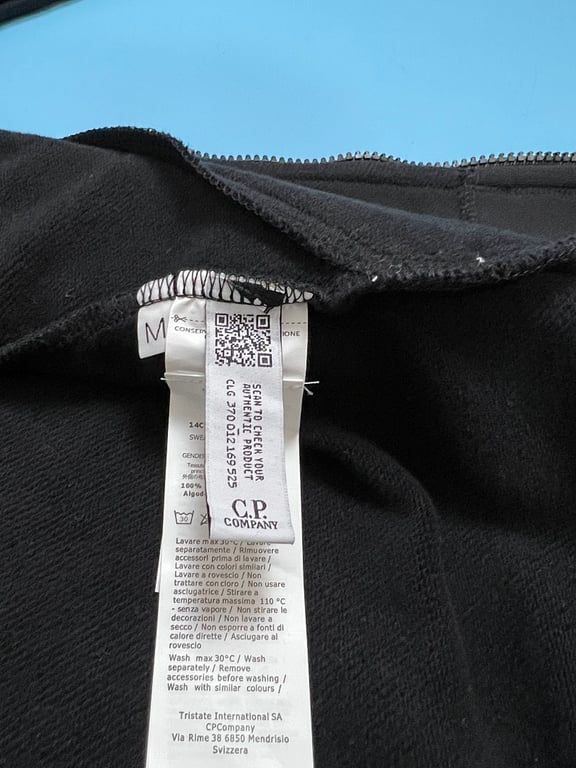 C.P. Company Mars Diagonal Zipper Hoodie - 43