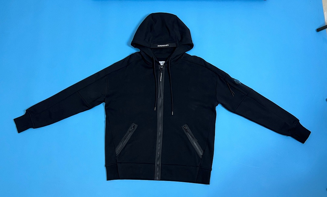 C.P. Company Mars Diagonal Zipper Hoodie - 7