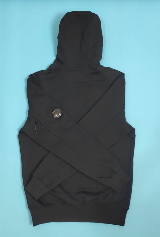 C.P. Company Diagonal Raised Fleece Hoodie - 17