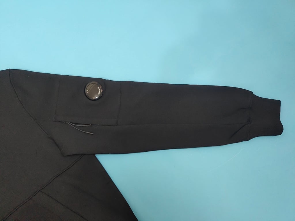 C.P. Company Diagonal Raised Fleece Hoodie - 19