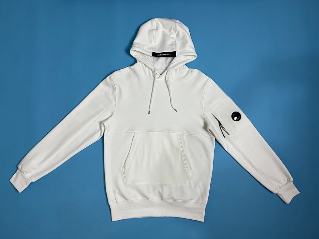 C.P. Company Diagonal Raised Fleece Hoodie - 22