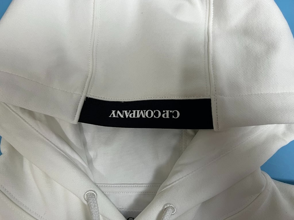 C.P. Company Diagonal Raised Fleece Hoodie - 24