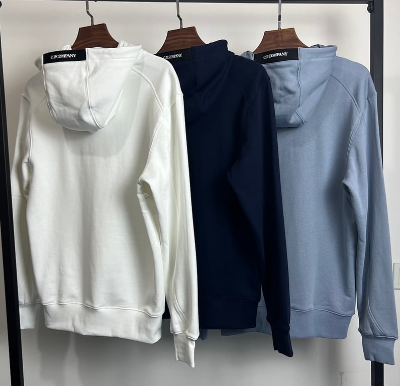 C.P. Company Diagonal Raised Fleece Hoodie - 4