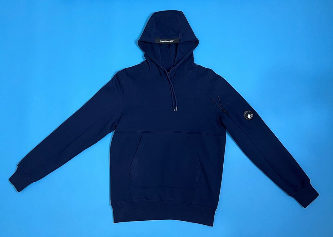 C.P. Company Diagonal Raised Fleece Hoodie - 35