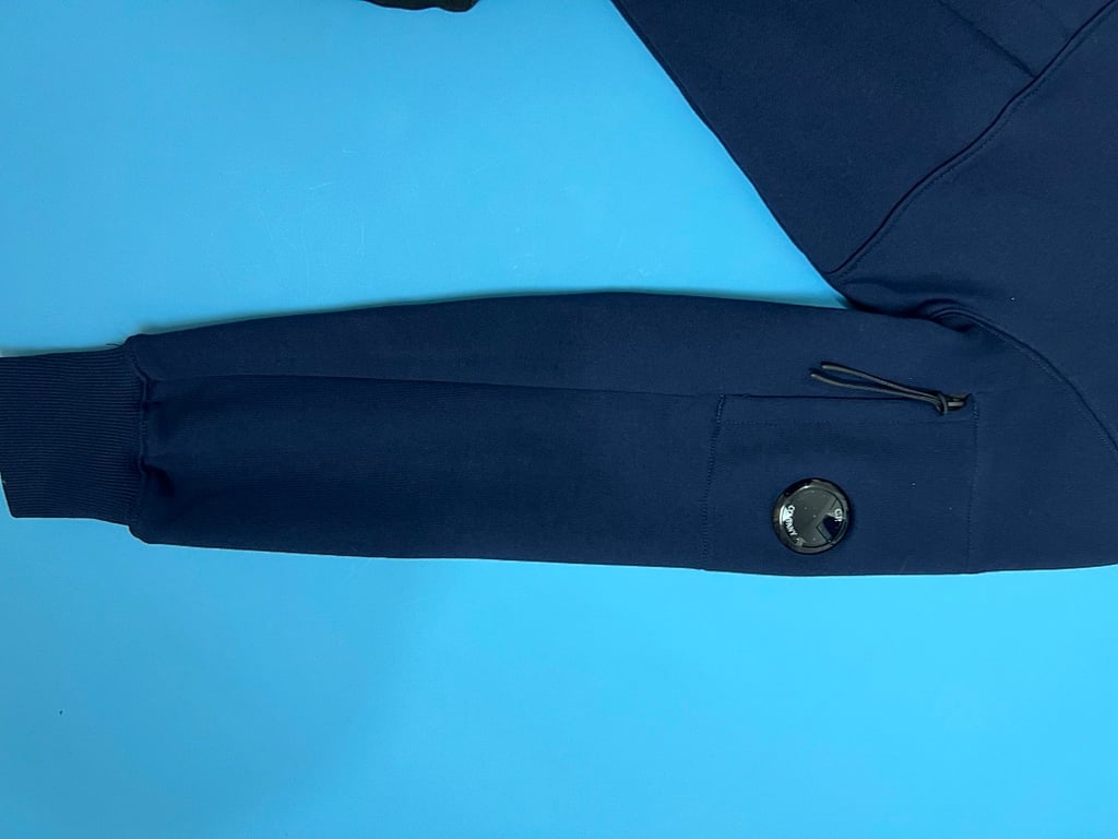 C.P. Company Diagonal Raised Fleece Hoodie - 37