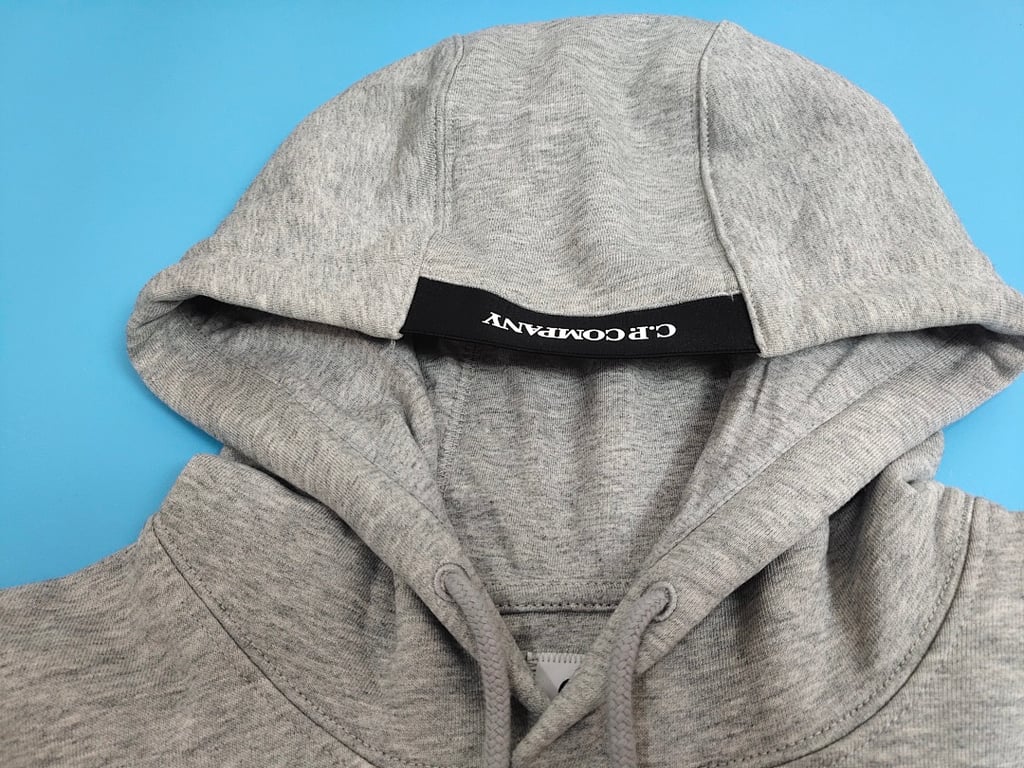 C.P. Company Diagonal Raised Fleece Hoodie - 42