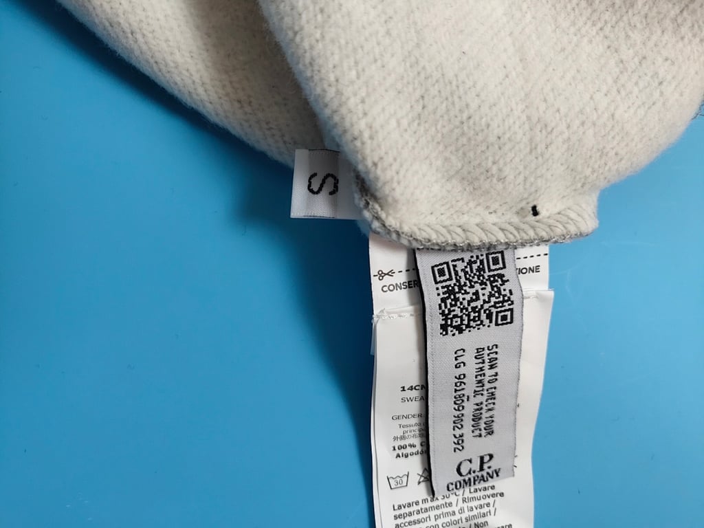 C.P. Company Diagonal Raised Fleece Hoodie - 45