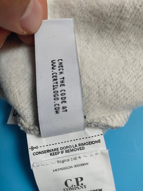 C.P. Company Diagonal Raised Fleece Hoodie - 47