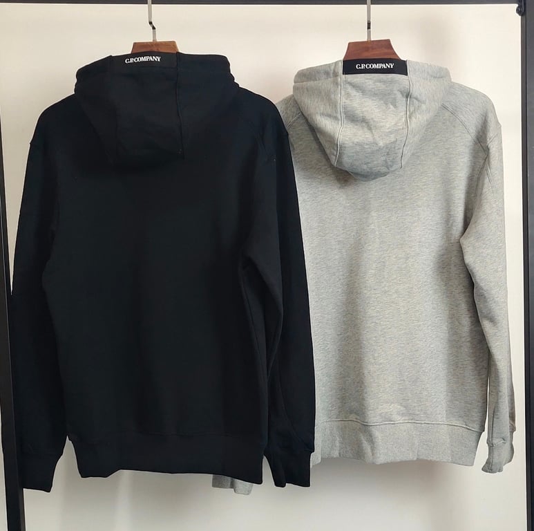 C.P. Company Diagonal Raised Fleece Hoodie - 6