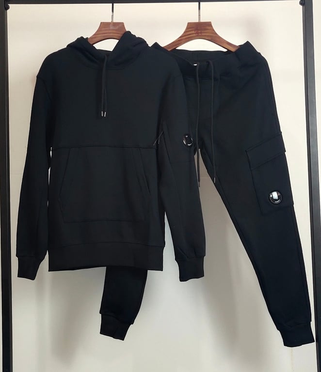 C.P. Company Diagonal Raised Fleece Hoodie - 9