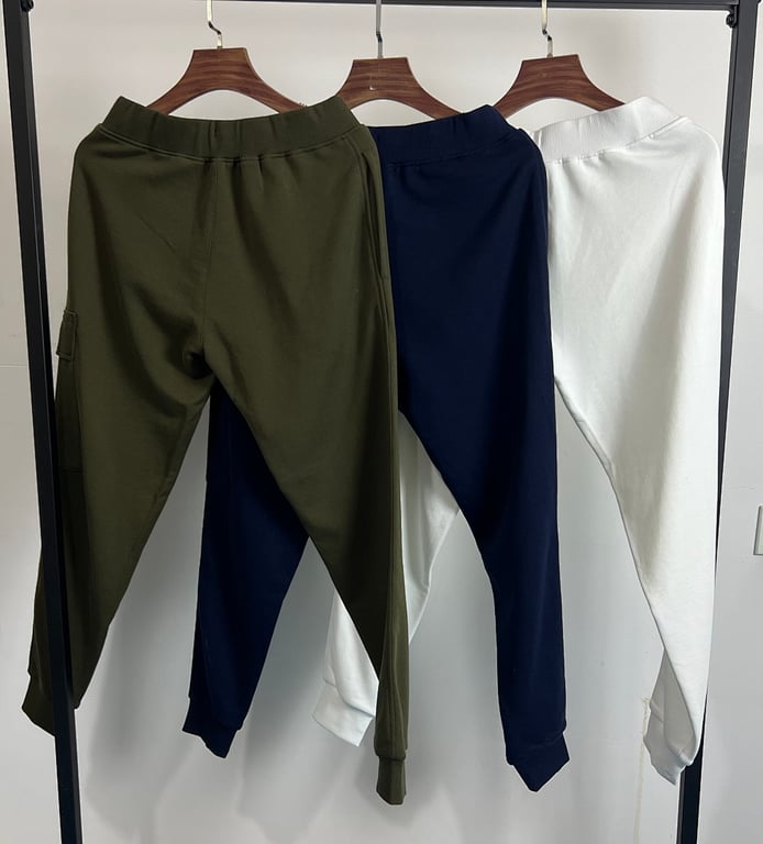 C.P. Company Diagonal Raised Fleece Sweatpants - 4