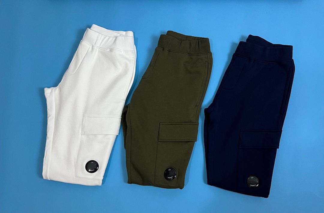 C.P. Company Diagonal Raised Fleece Sweatpants - 7