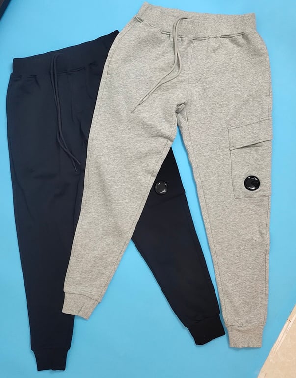 C.P. Company Diagonal Raised Fleece Sweatpants - 8