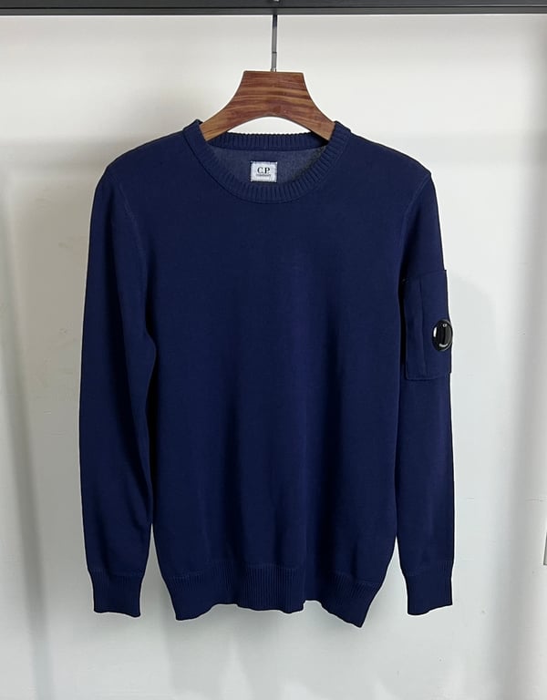 C.P. Company Mercury Cotton Crepe Knit Sweater - 12