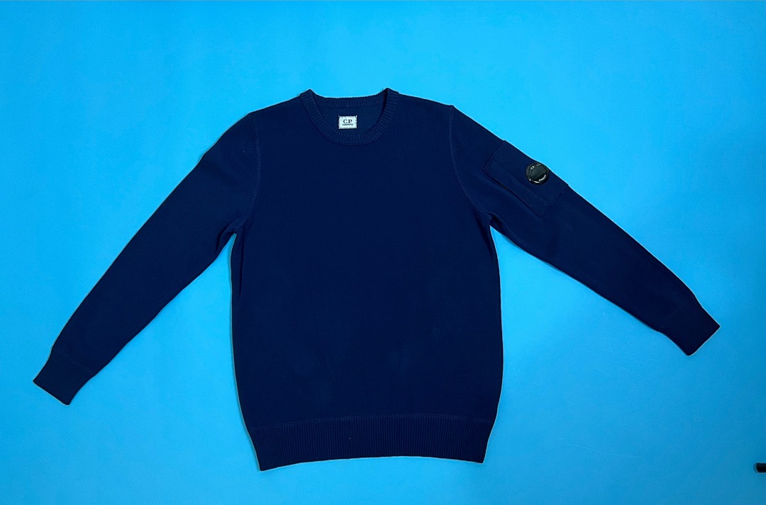C.P. Company Mercury Cotton Crepe Knit Sweater - 13
