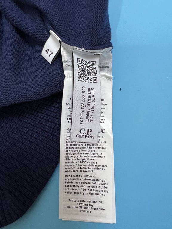 C.P. Company Mercury Cotton Crepe Knit Sweater - 19
