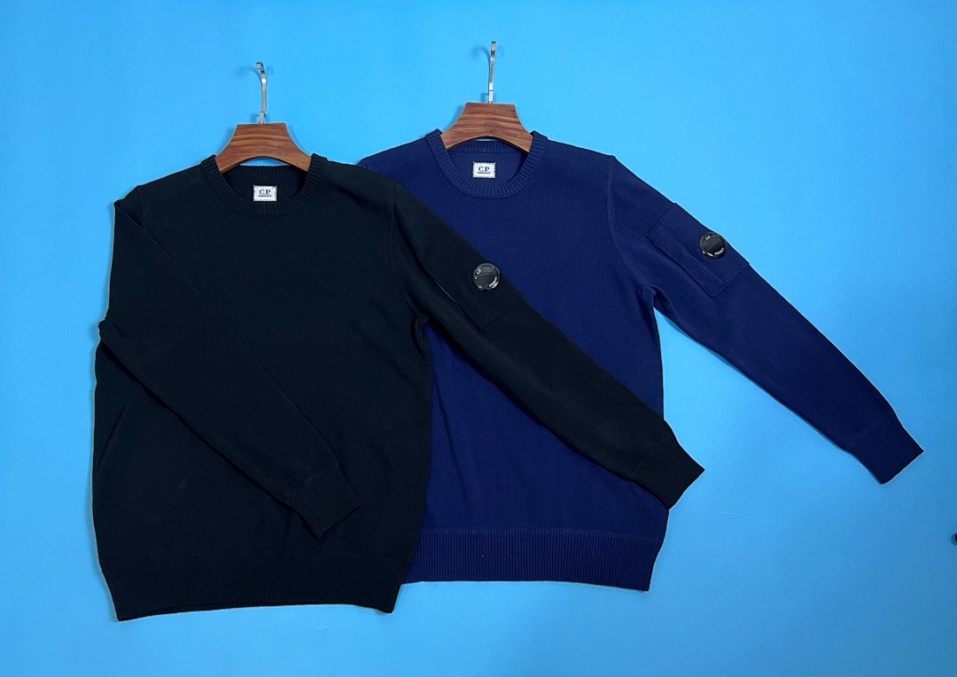C.P. Company Mercury Cotton Crepe Knit Sweater - 5