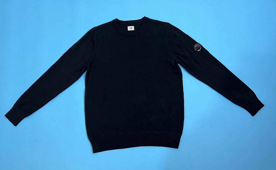 C.P. Company Mercury Cotton Crepe Knit Sweater - 7