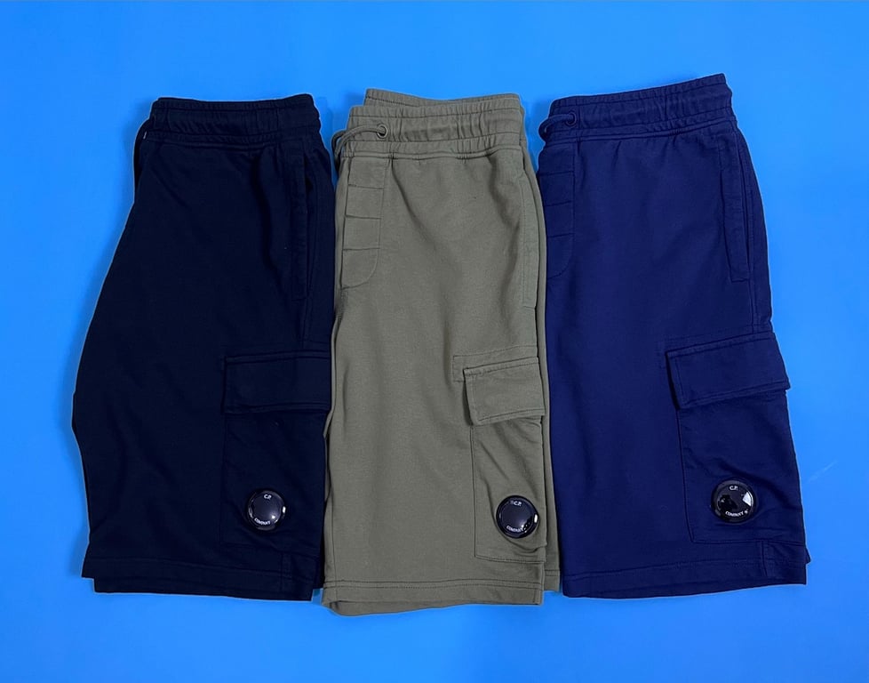 C.P. Company Saturn Light Fleece Shorts - 11