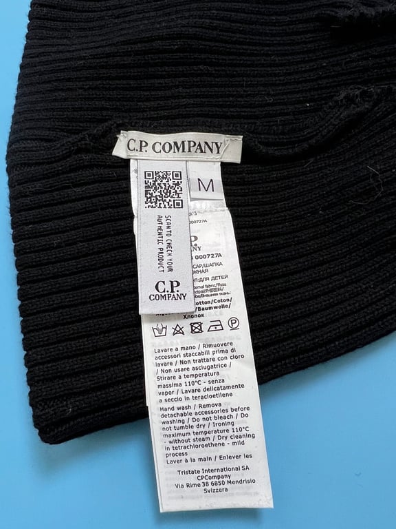 C.P. Company Cotton Goggle Beanie - 12