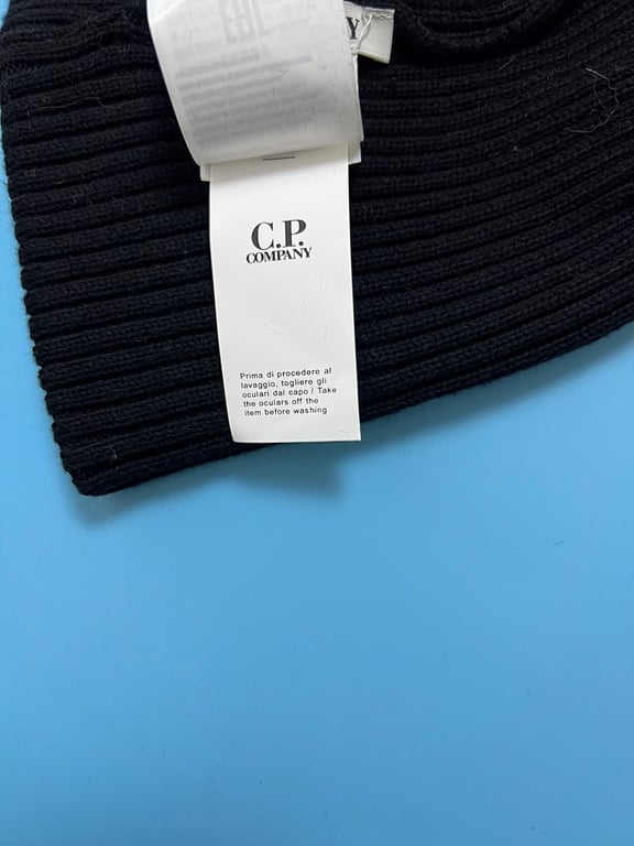 C.P. Company Cotton Goggle Beanie - 16
