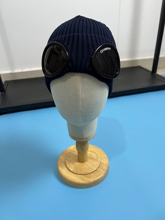 C.P. Company Cotton Goggle Beanie - 5