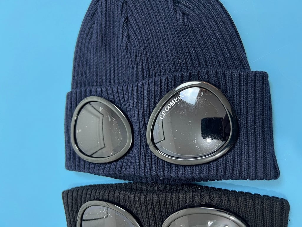 C.P. Company Cotton Goggle Beanie - 10