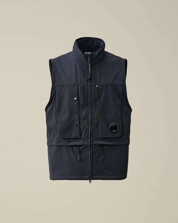 C.P. Company Shell-R Utility Vest Black - 3