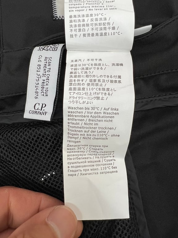 C.P. Company Shell-R Utility Vest Black - 25