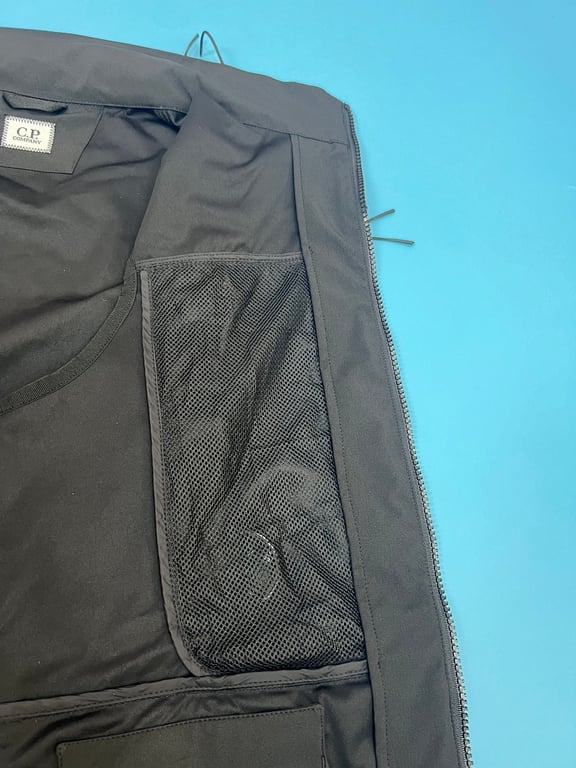 C.P. Company Shell-R Utility Vest Black - 34