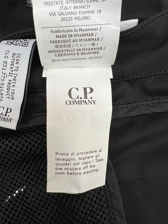 C.P. Company Shell-R Utility Vest Black - 39