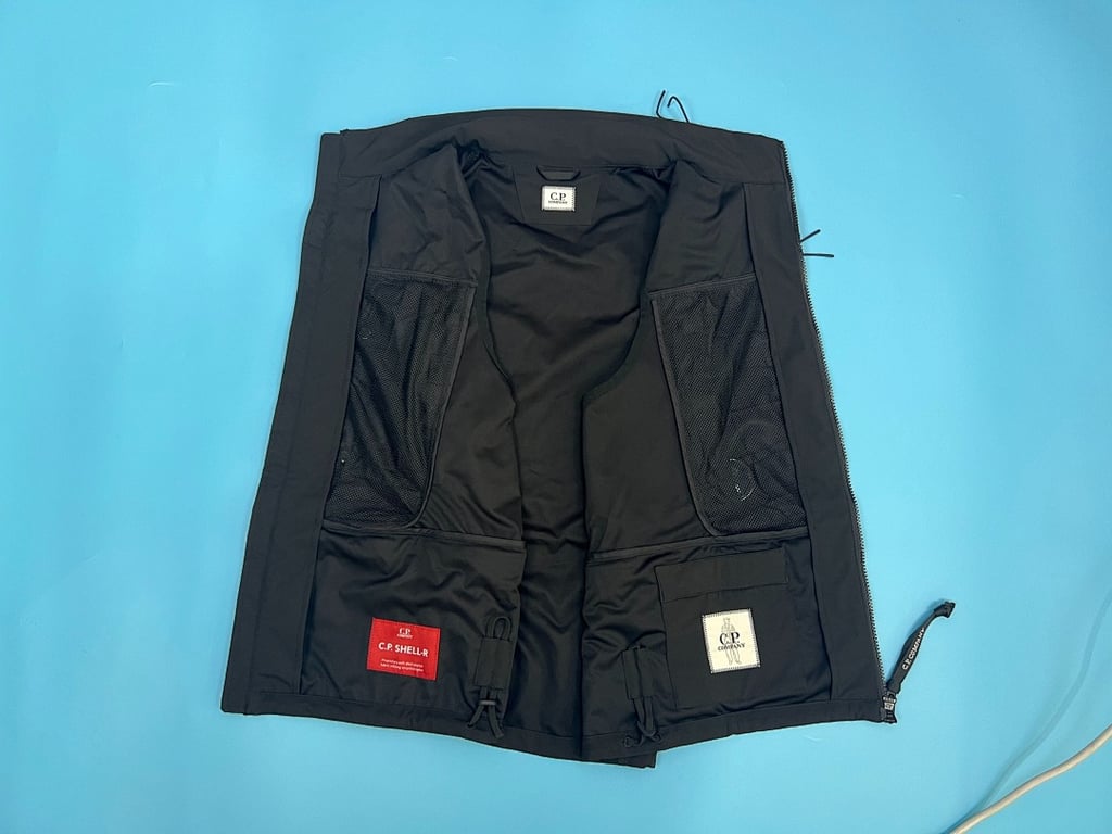 C.P. Company Shell-R Utility Vest Black - 10