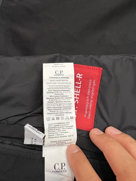 C.P. Company Shell-R Goggle Hood Jacket - 39