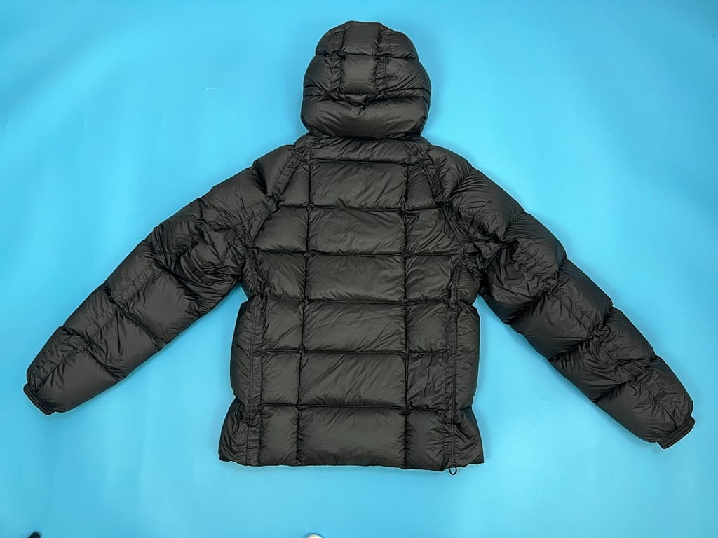 C.P. Company Quilted Ripstop Hooded Down Jacket Black - 15