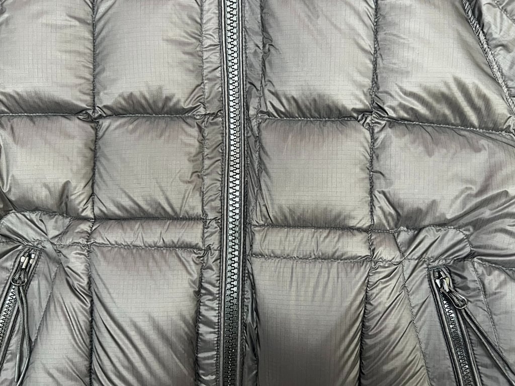 C.P. Company Quilted Ripstop Hooded Down Jacket Black - 19