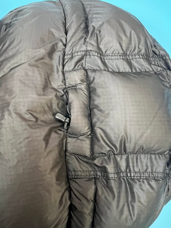 C.P. Company Quilted Ripstop Hooded Down Jacket Black - 26