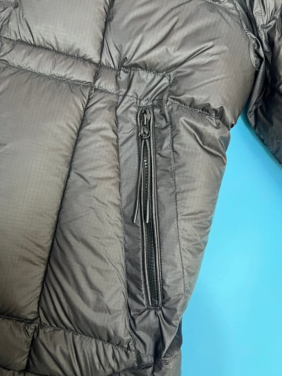 C.P. Company Quilted Ripstop Hooded Down Jacket Black - 29