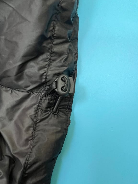 C.P. Company Quilted Ripstop Hooded Down Jacket Black - 32