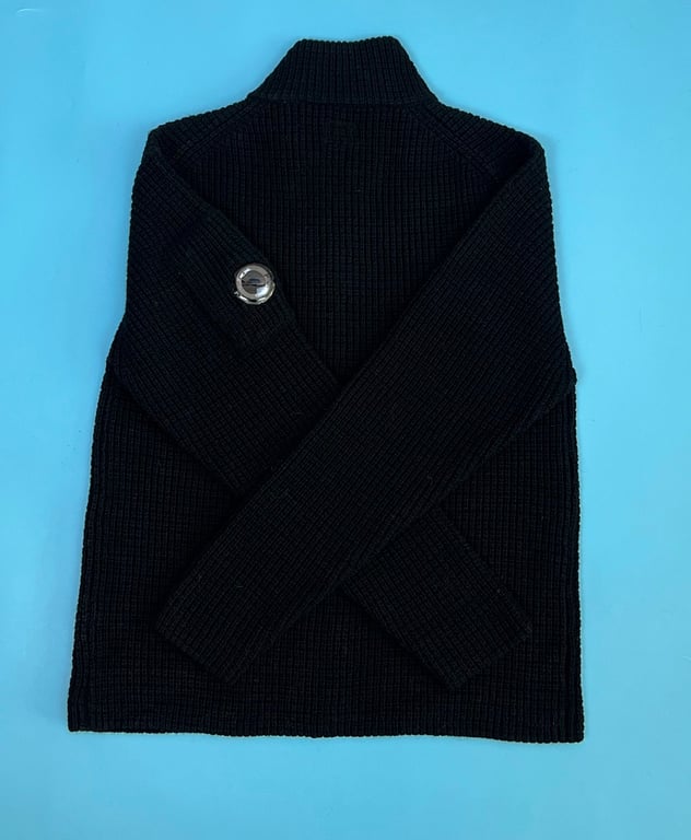 C.P. Company Full Zip Ribbed Sweater - 11