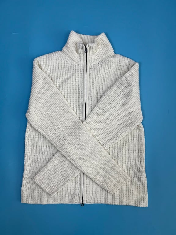 C.P. Company Full Zip Ribbed Sweater - 16