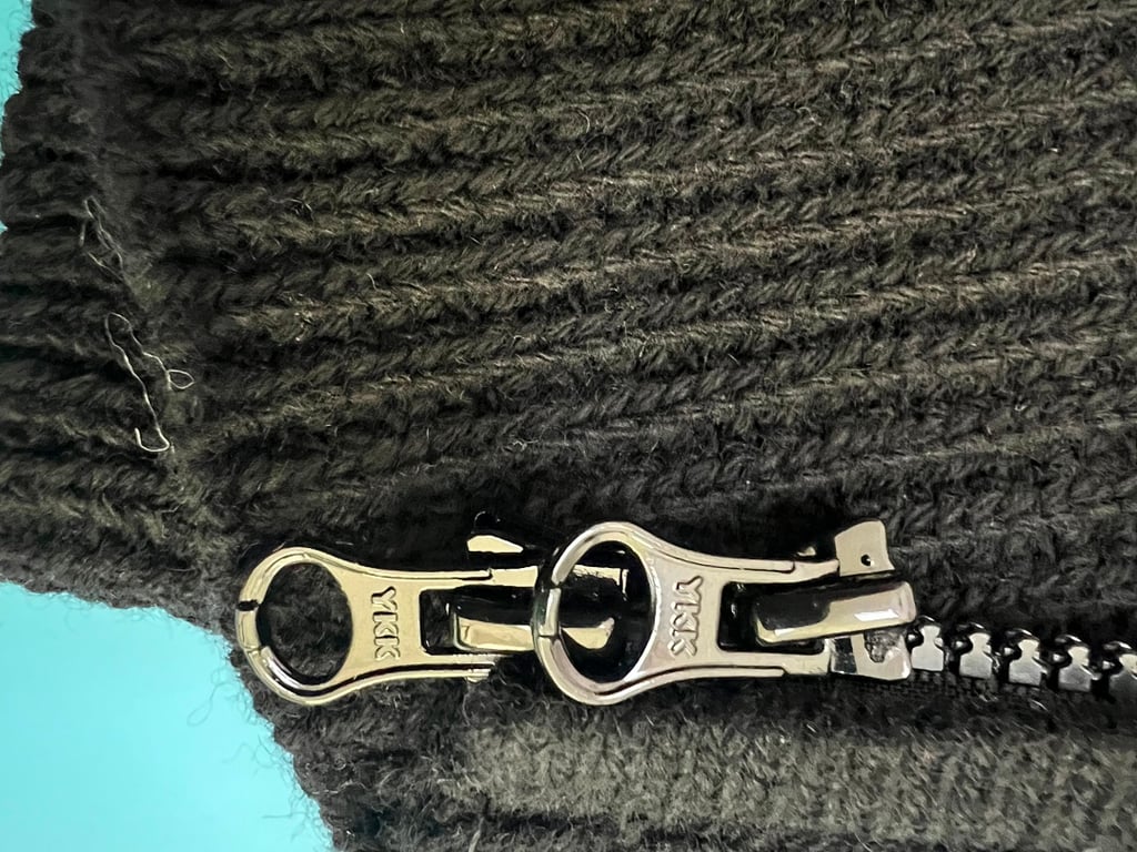 C.P. Company Full Zip Ribbed Sweater - 22