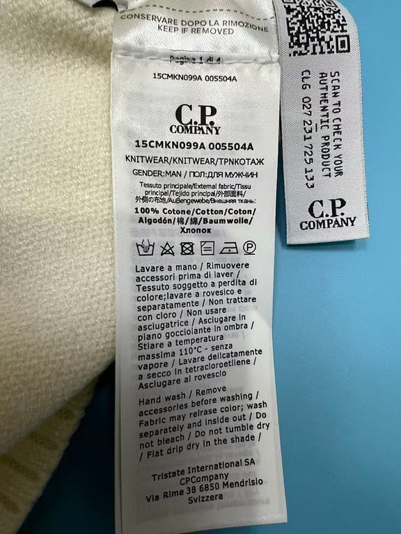 C.P. Company Neptune Half Zipper Sweater - 28