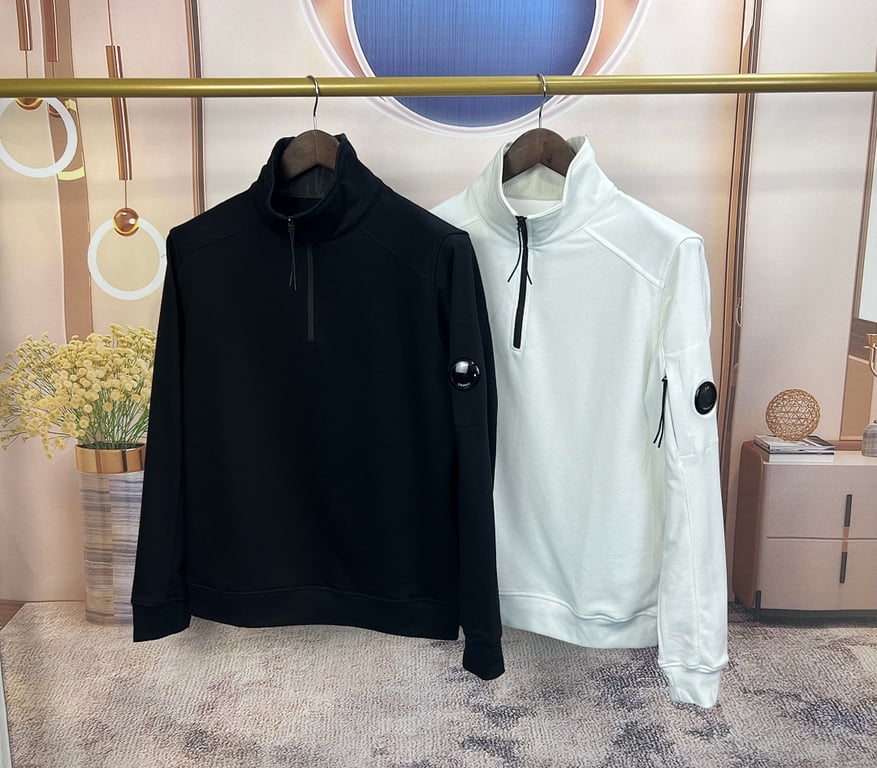 C.P. Company Uranus Half Zipper Crewneck - 3