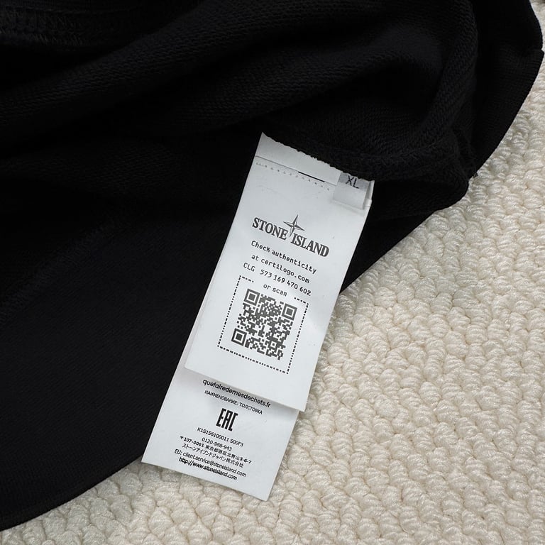 Stone Island Classic Crewneck Sweatshirt Black - 11