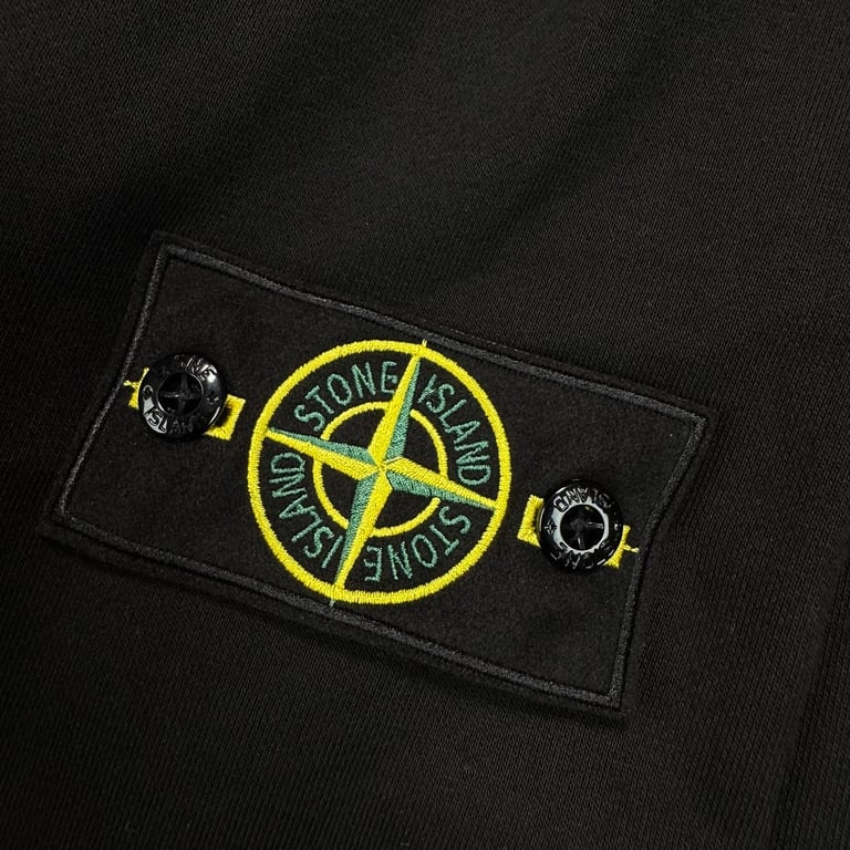 Stone Island Classic Crewneck Sweatshirt Black - 8