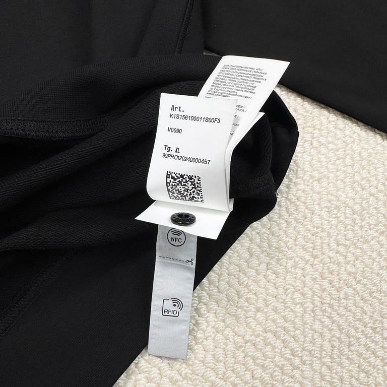 Stone Island Classic Crewneck Sweatshirt Black - 10